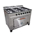 Cocina industrial EG - 6 hornallas