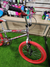 Bicicleta aro 20 BMX Cross Cromada Vermelha - comprar online
