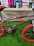 Bicicleta aro 20 BMX Cross Cromada Vermelha na internet