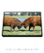 Quadro Decorativo - Briga de touros Red angus - comprar online