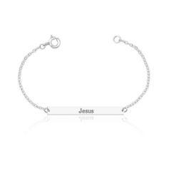 Pulseira personalizado PRATA 925 LEGÍTIMA - Jenna | Loja-online de acessórios e semijoias