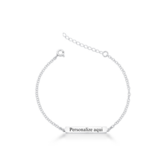 Pulseira personalizado PRATA 925 LEGÍTIMA - comprar online