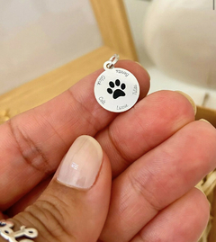 Colar pet personalizado PRATA 925 LEGÍTIMA - comprar online