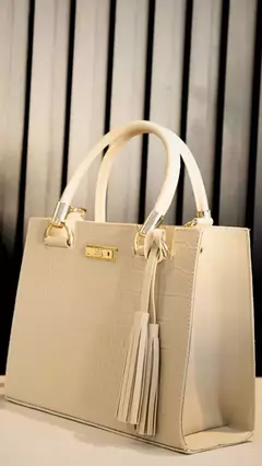 Bolsa Feminina Média Transversal E De Mão Casual Chique Branco Gelo - Jenna | Loja-online de acessórios e semijoias