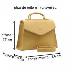 Bolsa crossbody branco gelo P na internet