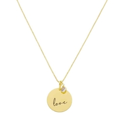 Colar personalizado nome + data ouro 18k - comprar online