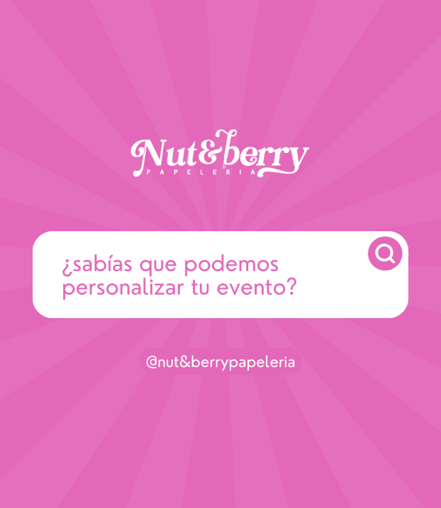 Banner de Nut & Berry Papelería