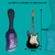 GT30-S CORANO - BAG P/ GUITARRA - FORRO PELÚCIA - PERSONALIZADA (OURO) - comprar online