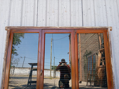 Ventanas De Madera Cedro Con Celosias Cod.12434 Chapasusadas en internet