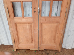 Puerta Griega De Madera Antigua Cedro Cod.12461 Chapasusadas