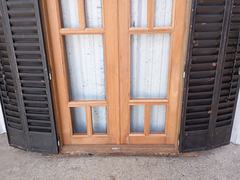 Ventana De Madera Cedro Con Celosias Cod.12371 Chapasusadas en internet