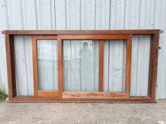 Ventanas Corredizas De Madera Cedro Chapasusadas Cod.12397 - tienda online