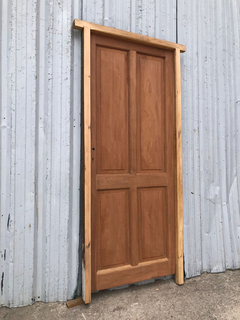 Puerta Tablero Madera Antigua Cedro Cod.11751 Chapasusadas - tienda online