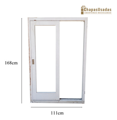 Ventana Corrediza De Madera Cedro Cod.1038 Chapasusadas - comprar online