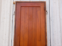 Puerta Tablonada Madera Antigua Cedro Cod.12201 Chapasusadas