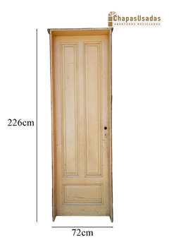 Puertas Tablero Madera Antigua Cedro Cod.1090 Chapasusadas - comprar online