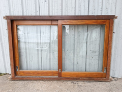 Ventana Corrediza De Madera Cedro Chapasusadas Cod.12396 - comprar online