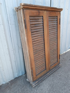 Imagen de Ventana De Madera Cedro Con Celosias Cod.11882 Chapasusadas