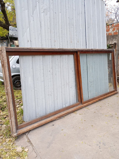 Ventana Corrediza De Madera Cedro Chapasusadas Cod.12056 - tienda online