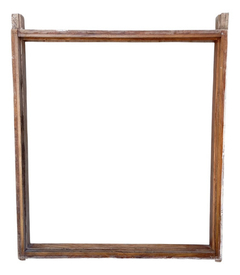 Ventana Paño Fijo Madera Antigua Cedro Cod.1060 Chapasusadas