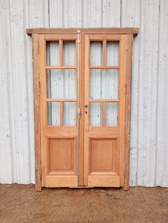 Imagen de Puerta Griega De Madera Antigua Cedro Cod.12463 Chapasusadas