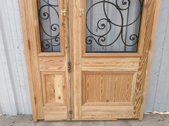 Puerta Frente Madera Antigua Pinotea Cod.12140 Chapasusadas - comprar online