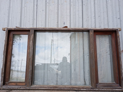 Ventanas De Madera Antigua Cedro Cod.1065 Chapasusadas - chapasusadas