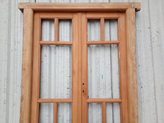 Puerta Griega De Madera Antigua Cedro Cod.12459 Chapasusadas - chapasusadas