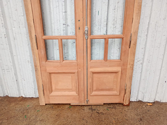 Puerta Griega De Madera Antigua Cedro Cod.12459 Chapasusadas