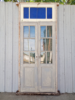 Puertas De Madera Cedro Con Celosías Cod.12448 Chapasusadas