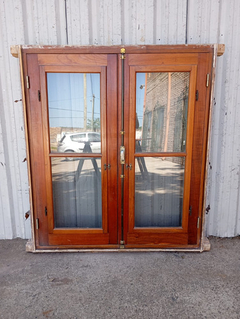 Imagen de Ventana De Madera Antigua Cedro Cod.1059 Chapasusadas