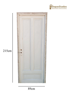 Puerta Tablero Madera Antigua Pinotea Cod.12196 Chapasusadas - comprar online