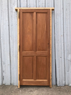 Imagen de Puerta Tablero Madera Antigua Cedro Cod.11751 Chapasusadas