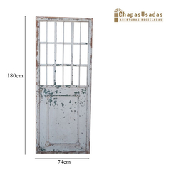 Puerta De Hierro Petite Tipo Mampara Cod.11782 Chapasusadas - comprar online