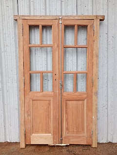 Imagen de Puerta Griega De Madera Antigua Cedro Cod.12462 Chapasusadas