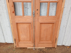 Puerta Griega De Madera Antigua Cedro Cod.12460 Chapasusadas