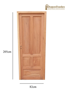 Puertas Tableros Madera Antigua Cedro Cod.1028 Chapasusadas - comprar online