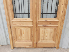 Puerta Frente Madera Antigua Pinotea Cod.11655 Chapasusadas - tienda online