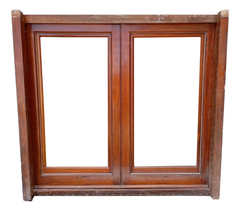 Ventana Antigua De Madera Cedro Cod.12351 Chapasusadas