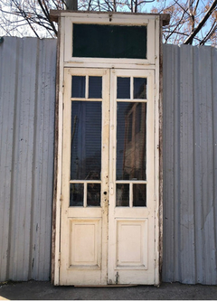 Imagen de Puertas De Madera Cedro Con Celosías Cod.11632 Chapasusadas