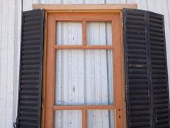 Puertas De Madera Cedro Con Celosías Cod.12410 Chapasusadas - chapasusadas