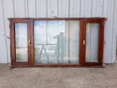 Imagen de Ventanas De Madera Antigua Cedro Cod.1065 Chapasusadas