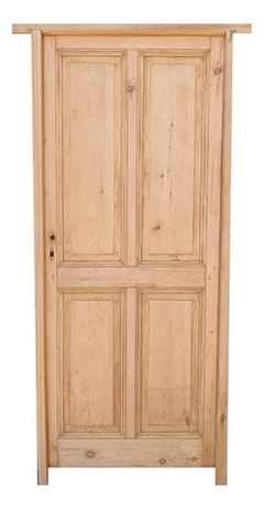 Puerta Tablero Madera Antigua Cod.11893 Chapasusadas