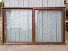 Ventana Corrediza De Madera Cedro Chapasusadas Cod.12053 - comprar online