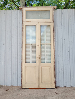 Puertas De Madera Cedro Con Celosías Cod.12472 Chapasusadas