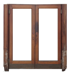 Puerta Vaiven De Madera Antigua Cedro Cod.9951 Chapasusadas