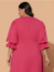 Vestido Midi Fenda Rosa - Lenner - Help me plus