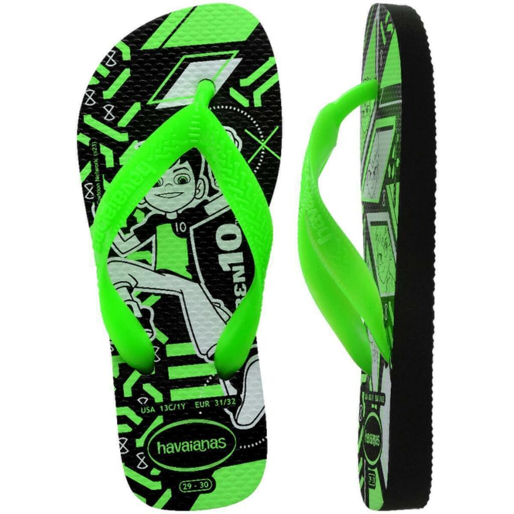 CHINELO INFANTIL HAVAIANAS KIDS BEN 10 FC ORIGINAL