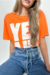 Tshirt Yeah Laranja - comprar online