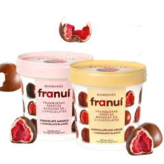 RAPANUI FRANUI FRAMBUESAS BAÑADAS EN CHOCOLATE X150G